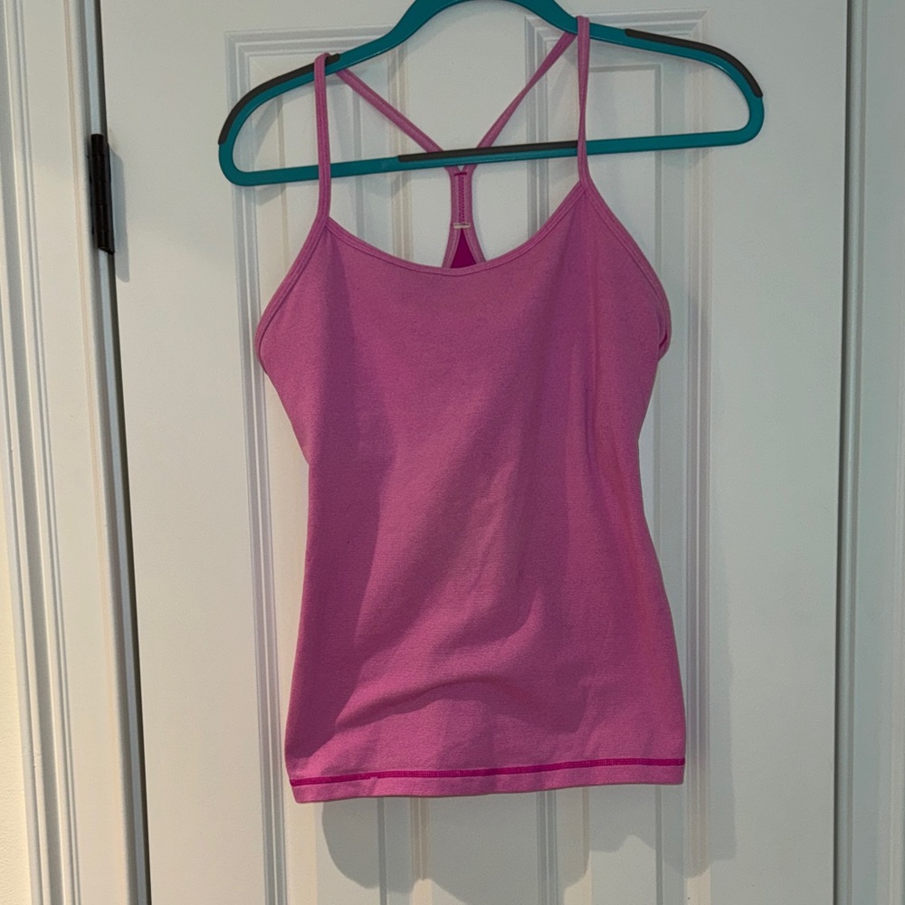 lululemon athletica Pink Double-Strap Tank